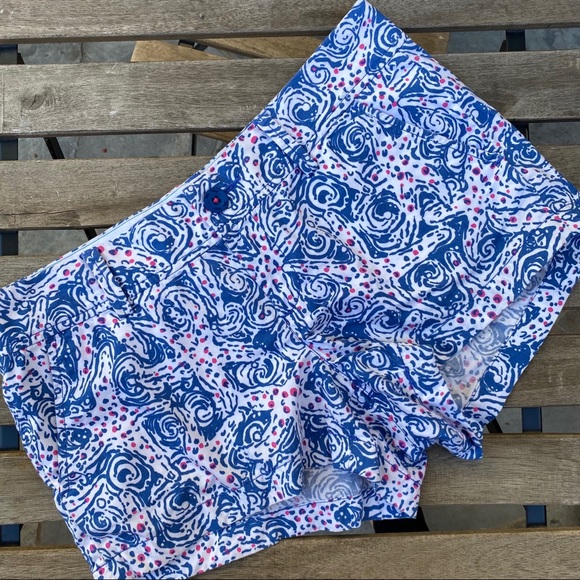 Lilly Pulitzer Pants - Lilly Pulitzer | blue print 3” shorts